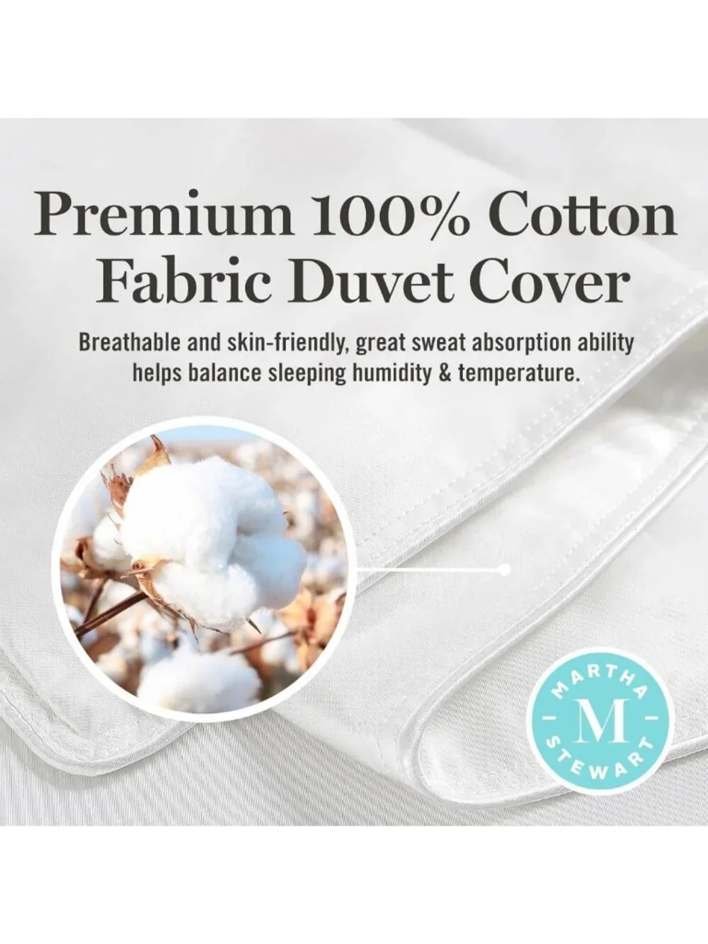 Luxury Goose Down Fiber Comforter - Twin Size, Soft & Cozy Bedding Essential